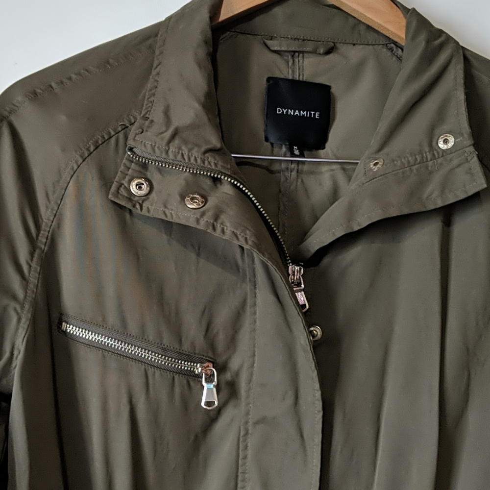 Army Green Spring/Fall Jacket - Picture 5 of 8